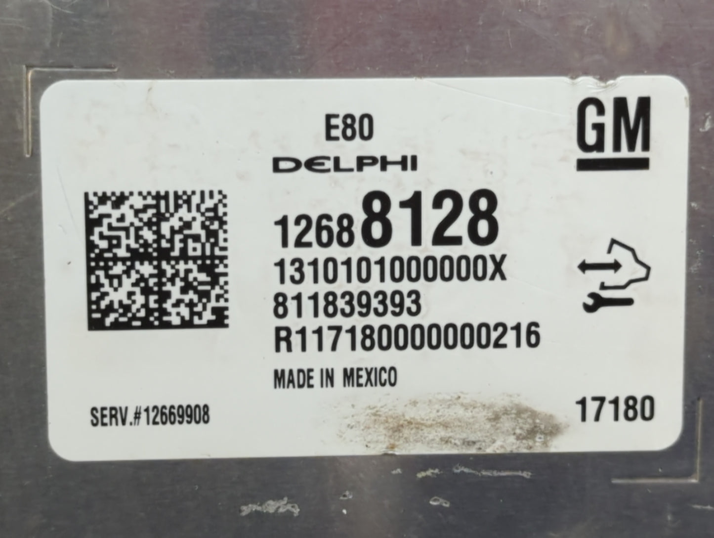 2017-2018 Hyundai Santa Fe PCM Engine Control Computer ECU ECM PCU OEM P/N:12669908 12688128 Fits Fits 2017 2018 OEM Used Au