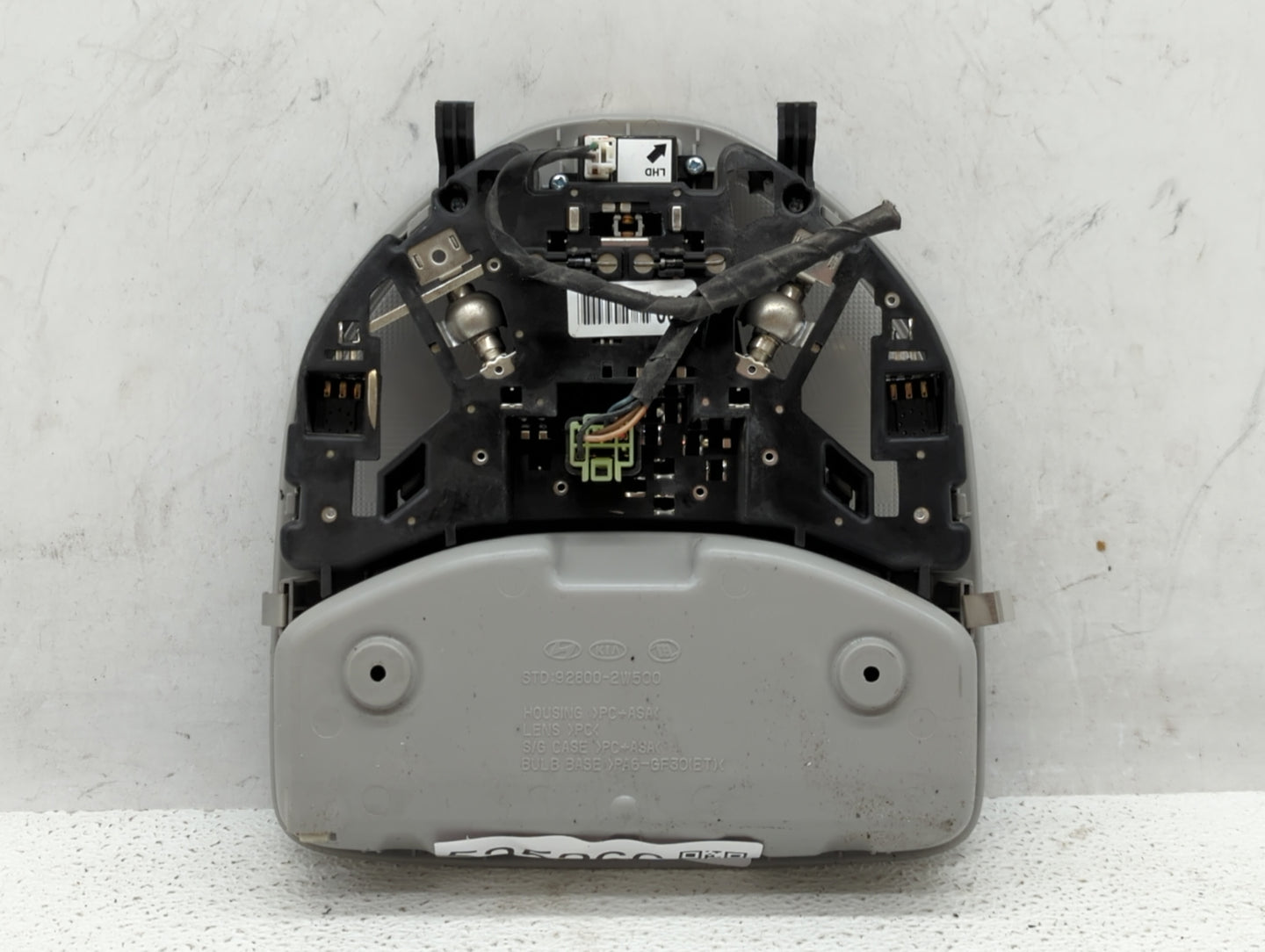 2017 Hyundai Santa Fe Overhead Roof Console - Oemusedautoparts1.com