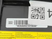 Hyundai Santa Fe Air Bag Passenger Right Dashboard Oem - Oemusedautoparts1.com