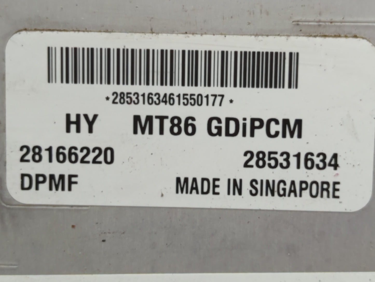 2017-2018 Hyundai Santa Fe PCM Engine Control Computer ECU ECM PCU OEM P/N:39100-3CDP0 39110-3CDP0 Fits Fits 2017 2018 OEM U