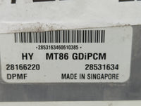 2017-2018 Hyundai Santa Fe PCM Engine Control Computer ECU ECM PCU OEM P/N:39100-3CDP0 Fits Fits 2017 2018 OEM Used Auto Par