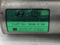 2015-2018 Hyundai Santa Fe Car Starter Motor Solenoid OEM P/N:36100-3C260 Fits Fits 2015 2016 2017 2018 2019 2020 OEM Used A
