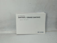 2017 Hyundai Santa Fe Owners Manual Book Guide P/N:HB80-EU69F OEM Used Auto Parts - Oemusedautoparts1.com