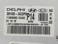 2017-2018 Hyundai Santa Fe PCM Engine Control Computer ECU ECM PCU OEM P/N:39100-3CDP0 28490085, 28166220 Fits Fits 2017 201