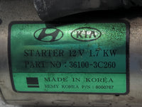 2015-2018 Hyundai Santa Fe Car Starter Motor Solenoid OEM P/N:8000767 36100-3C260 Fits Fits 2015 2016 2017 2018 2019 2020 OE