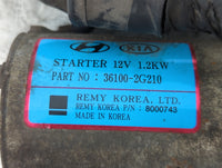 2017-2018 Hyundai Santa Fe Car Starter Motor Solenoid OEM P/N:8000743 36100-2G210 Fits Fits 2015 2016 2017 2018 2019 2020 OE