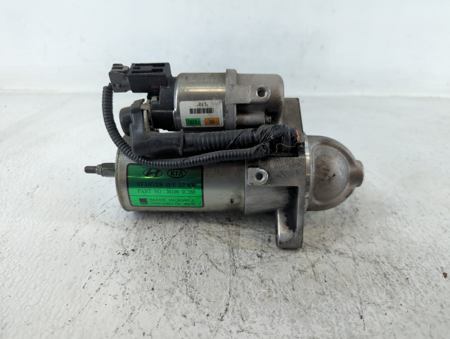 2015-2018 Hyundai Santa Fe Car Starter Motor Solenoid OEM P/N:36100-3C260 Fits Fits 2015 2016 2017 2018 2019 2020 OEM Used A