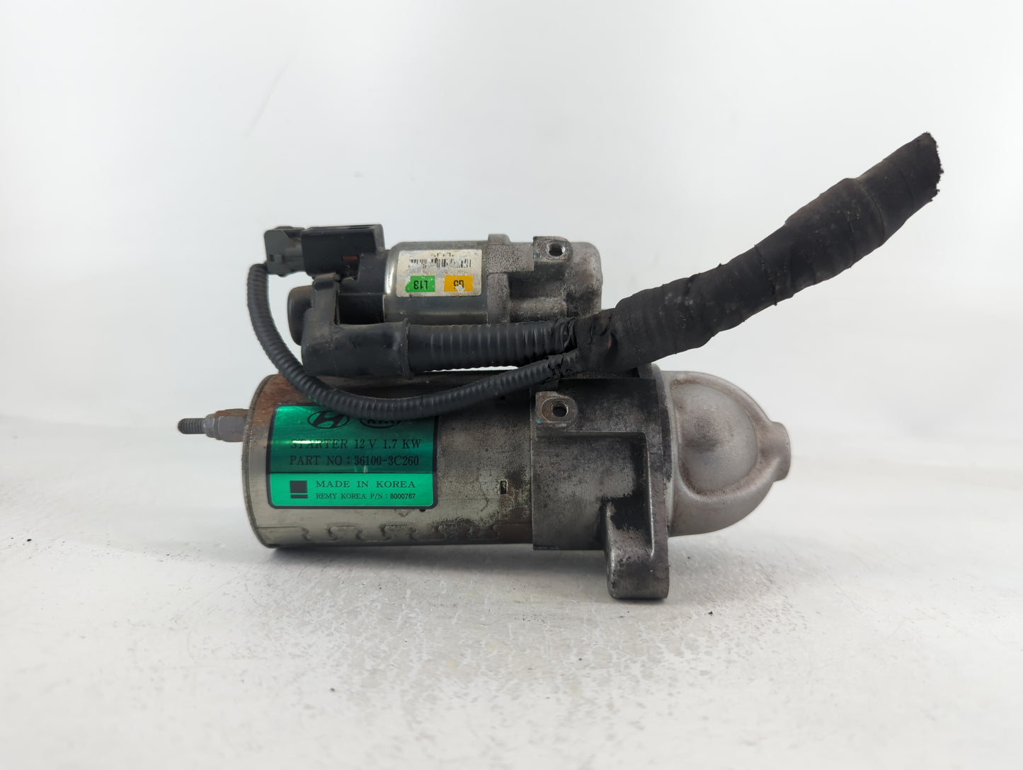 2017 Hyundai Santa Fe Car Starter Motor Solenoid OEM P/N:36100-3C260 Fits OEM Used Auto Parts - Oemusedautoparts1.com