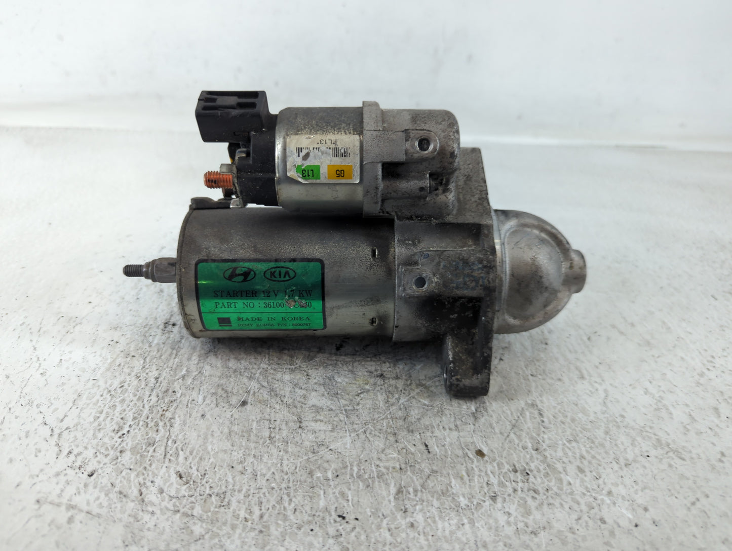 2015-2018 Hyundai Santa Fe Car Starter Motor Solenoid OEM P/N:36100-3C260 Fits Fits 2015 2016 2017 2018 2019 2020 OEM Used A