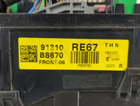 2017-2019 Hyundai Santa Fe Fusebox Fuse Box Panel Relay Module P/N:91310 B8670 Fits Fits 2017 2018 2019 OEM Used Auto Parts 