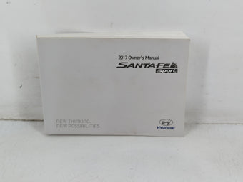 compare product 2017 Hyundai Santa Fe Owners Manual Book Guide P/N:H2W0-EU5DA OEM Used Auto Parts