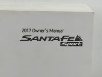 2017 Hyundai Santa Fe Owners Manual Book Guide P/N:H2W0-EU5DA OEM Used Auto Parts - Oemusedautoparts1.com