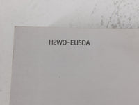 2017 Hyundai Santa Fe Owners Manual Book Guide P/N:H2W0-EU5DA OEM Used Auto Parts - Oemusedautoparts1.com
