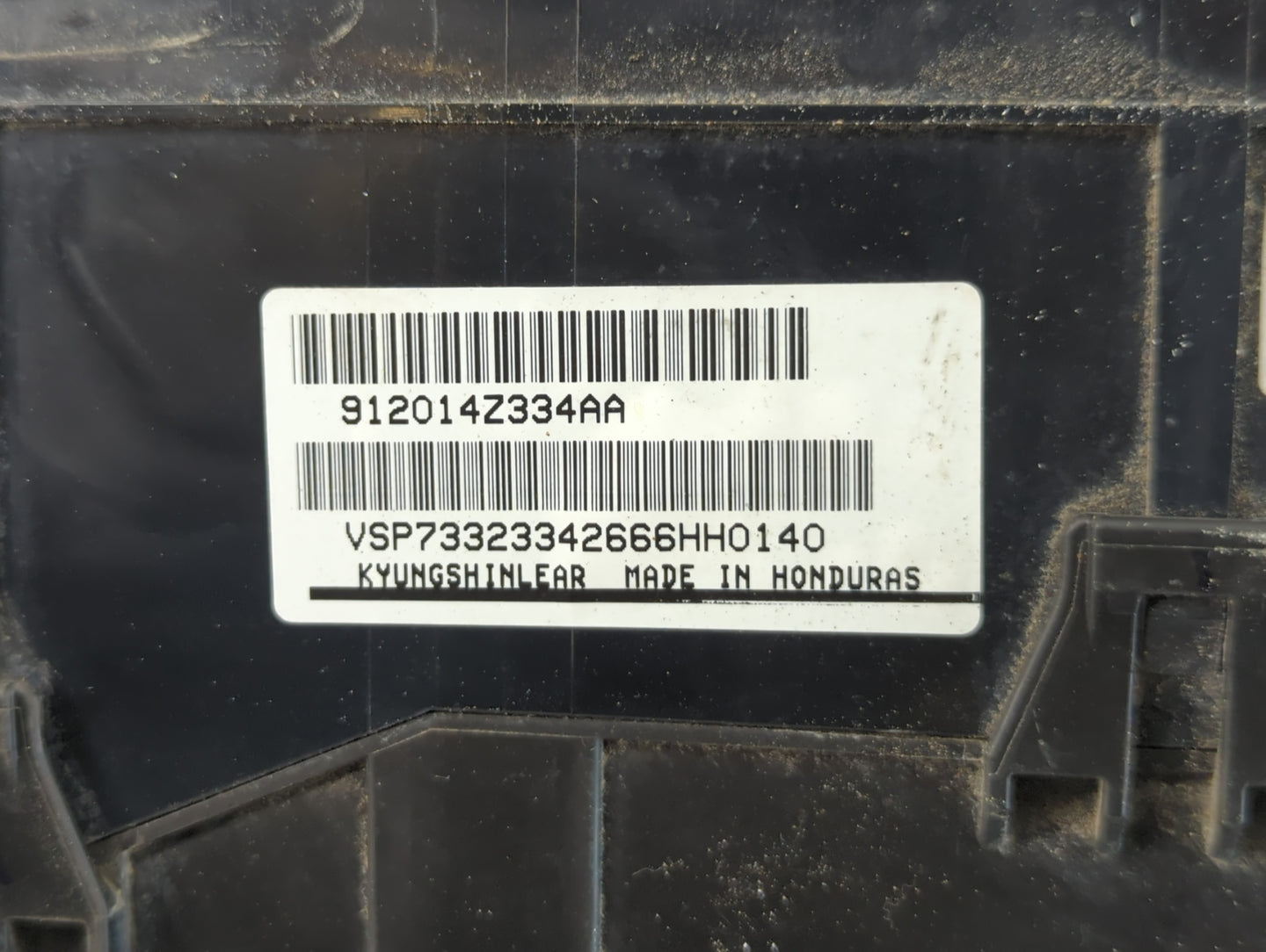 2017 Hyundai Santa Fe Fusebox Fuse Box Panel Relay Module P/N:912014Z334AA Fits OEM Used Auto Parts - Oemusedautoparts1.com