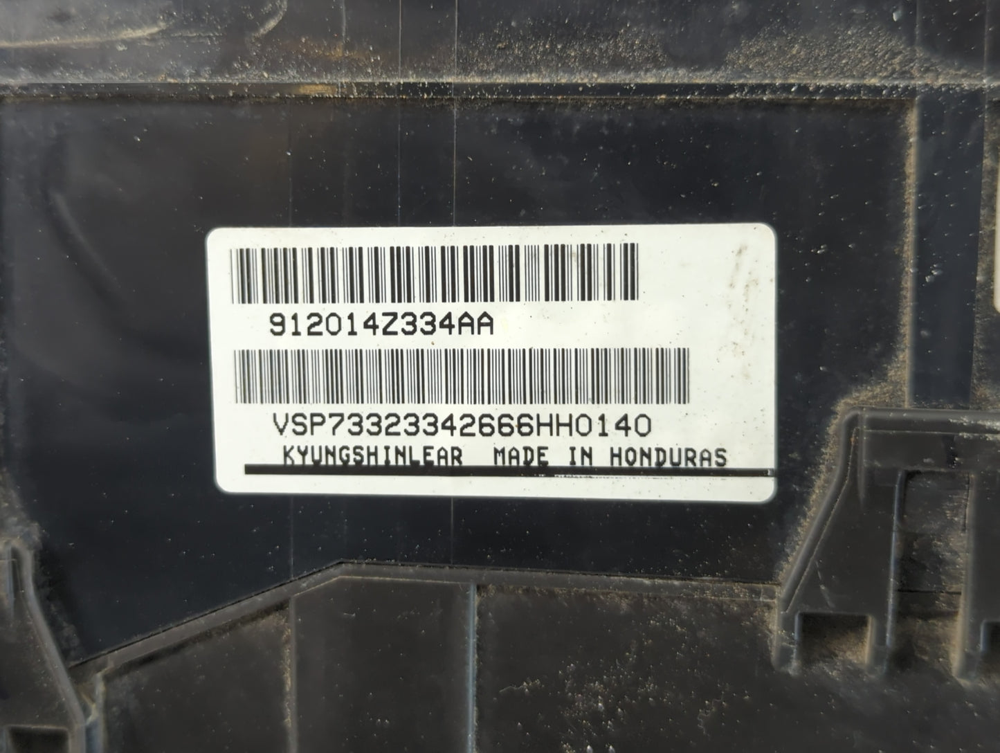 2017 Hyundai Santa Fe Fusebox Fuse Box Panel Relay Module P/N:912014Z334AA Fits OEM Used Auto Parts - Oemusedautoparts1.com