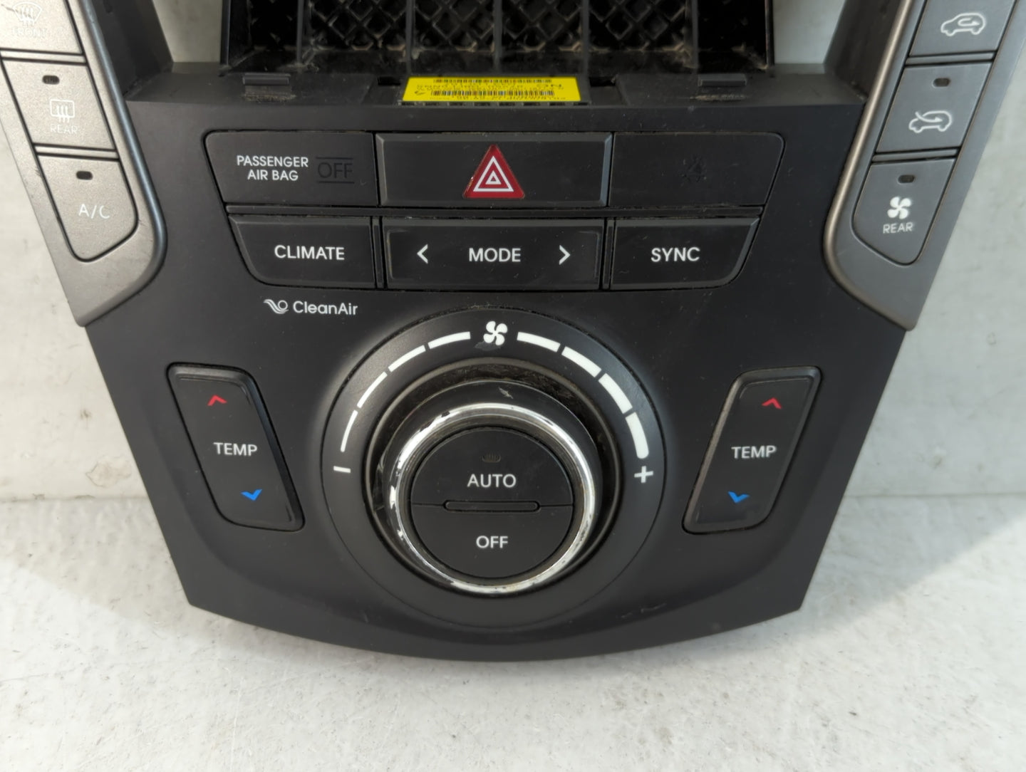2017-2018 Hyundai Santa Fe Climate Control Module Temperature AC/Heater Replacement P/N:97250-B8EF0NN5 Fits Fits 2017 2018 O