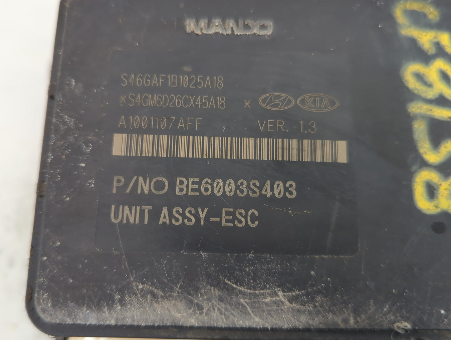 2017-2018 Hyundai Santa Fe ABS Pump Control Module Replacement P/N:BE6003S403 Fits Fits 2017 2018 OEM Used Auto Parts - Oemu
