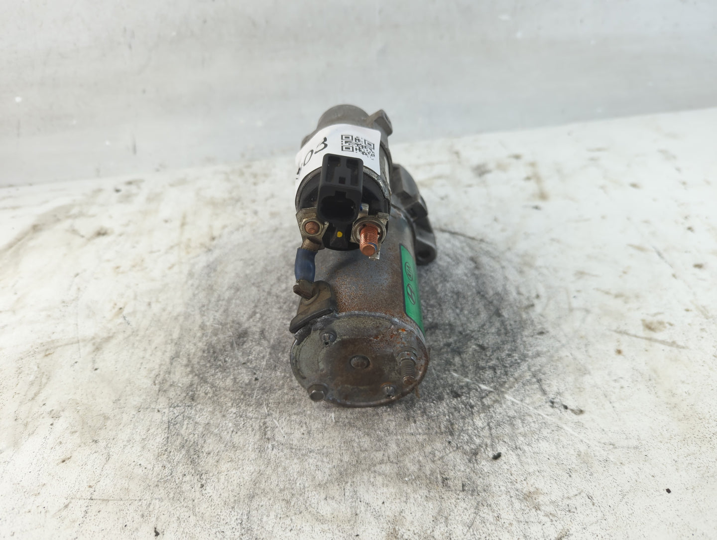 2015-2018 Hyundai Santa Fe Car Starter Motor Solenoid OEM P/N:36100-3C260 Fits Fits 2015 2016 2017 2018 2019 2020 OEM Used A