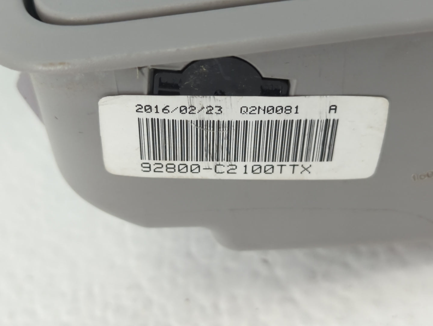 2017 Hyundai Sonata Overhead Roof Console - Oemusedautoparts1.com
