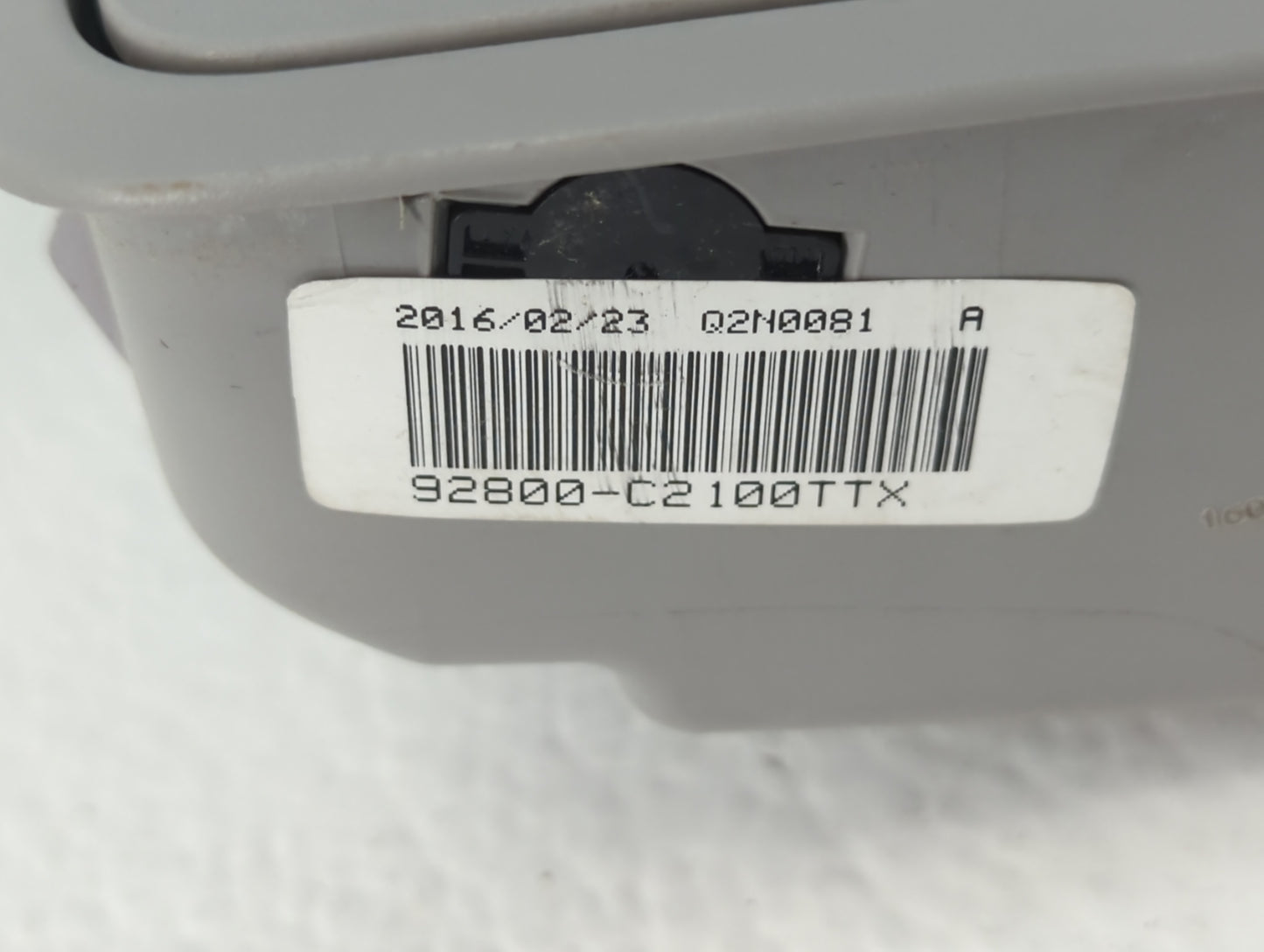 2017 Hyundai Sonata Overhead Roof Console - Oemusedautoparts1.com
