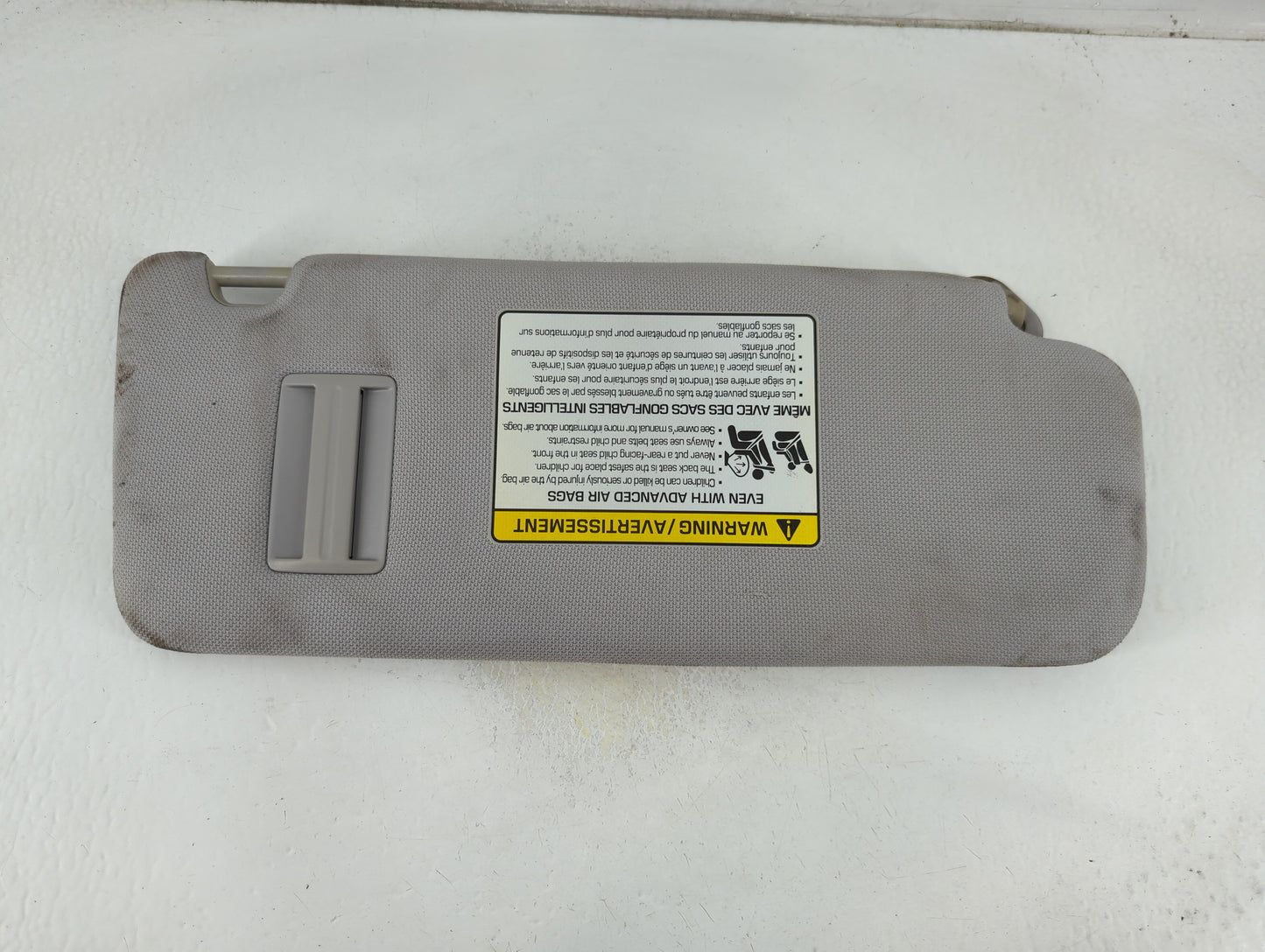 2016-2019 Hyundai Sonata Sun Visor Shade Replacement Driver Left Mirror Fits Fits 2016 2017 2018 2019 OEM Used Auto Parts - 