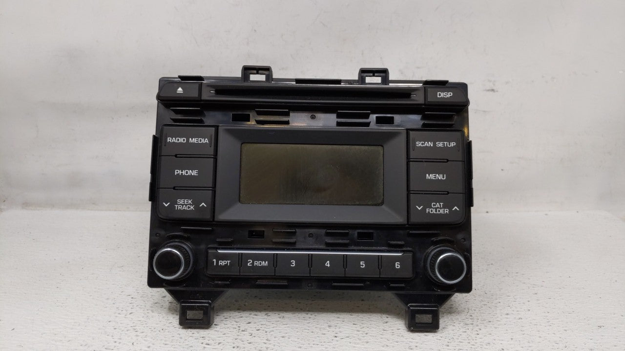 2016-2017 Hyundai Sonata Radio AM FM Cd Player Receiver Replacement P/N:96170C2050 96170-C2050, 96170C20504 Fits Fits 2016 2