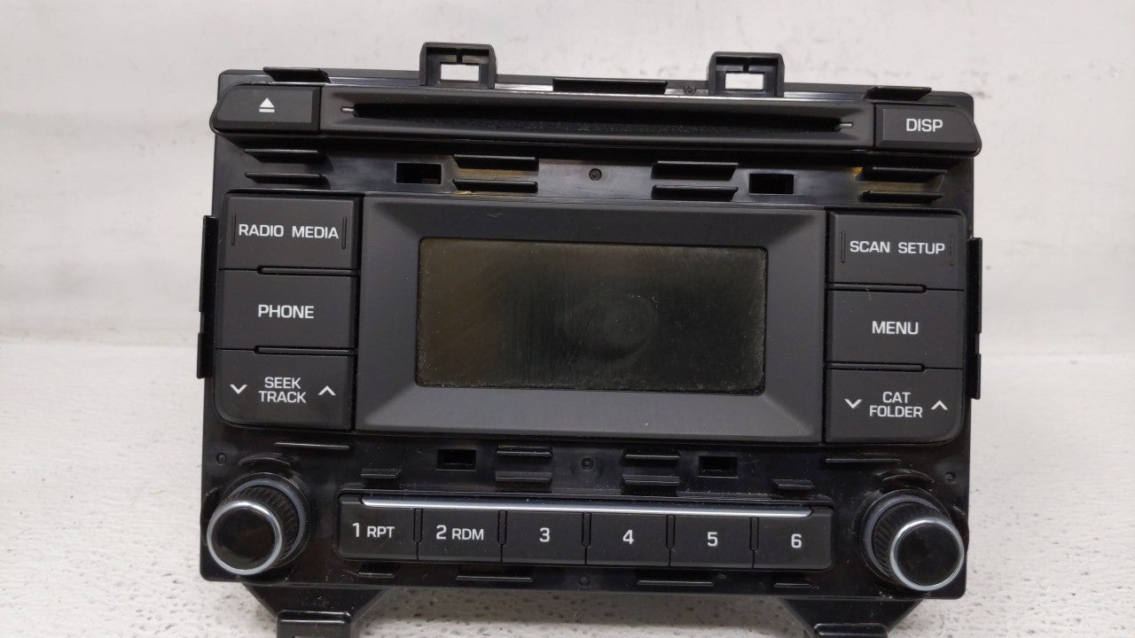 2016-2017 Hyundai Sonata Radio AM FM Cd Player Receiver Replacement P/N:96170C2050 96170-C2050, 96170C20504 Fits Fits 2016 2