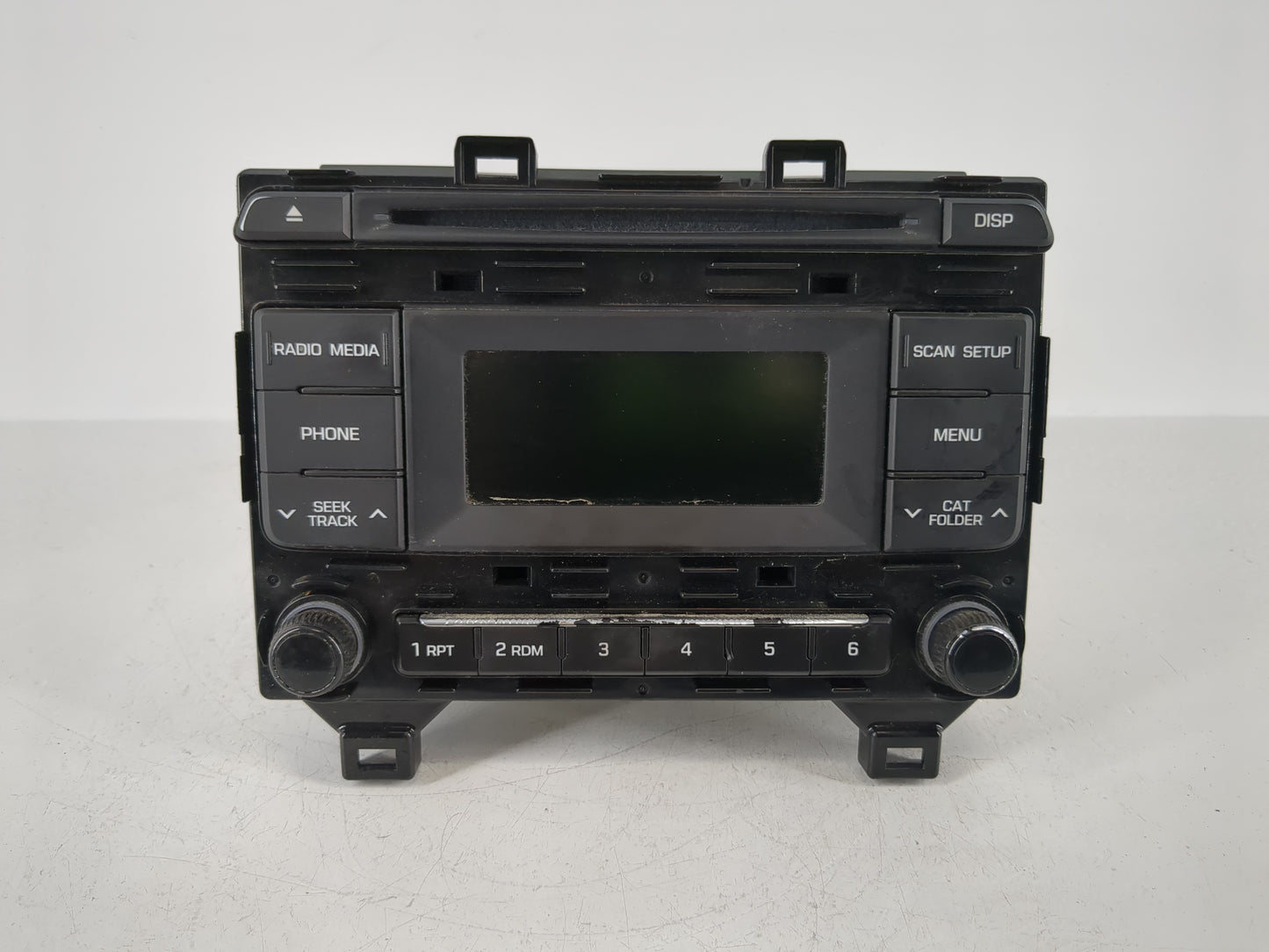 2016-2017 Hyundai Sonata Radio AM FM Cd Player Receiver Replacement P/N:96170-C20504X Fits Fits 2016 2017 OEM Used Auto Part
