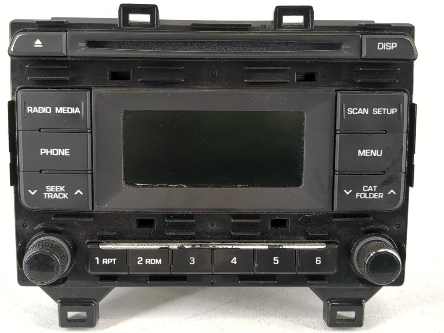 2016-2017 Hyundai Sonata Radio AM FM Cd Player Receiver Replacement P/N:96170-C20504X Fits Fits 2016 2017 OEM Used Auto Part