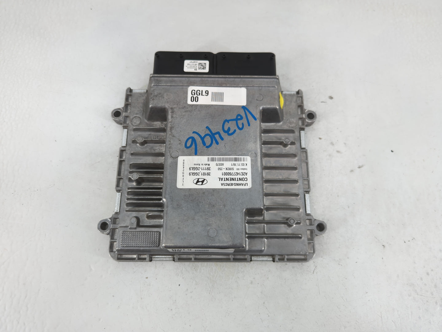 2015-2017 Hyundai Sonata PCM Engine Control Computer ECU ECM PCU OEM P/N:39101-2GGL9 Fits Fits 2015 2016 2017 OEM Used Auto 