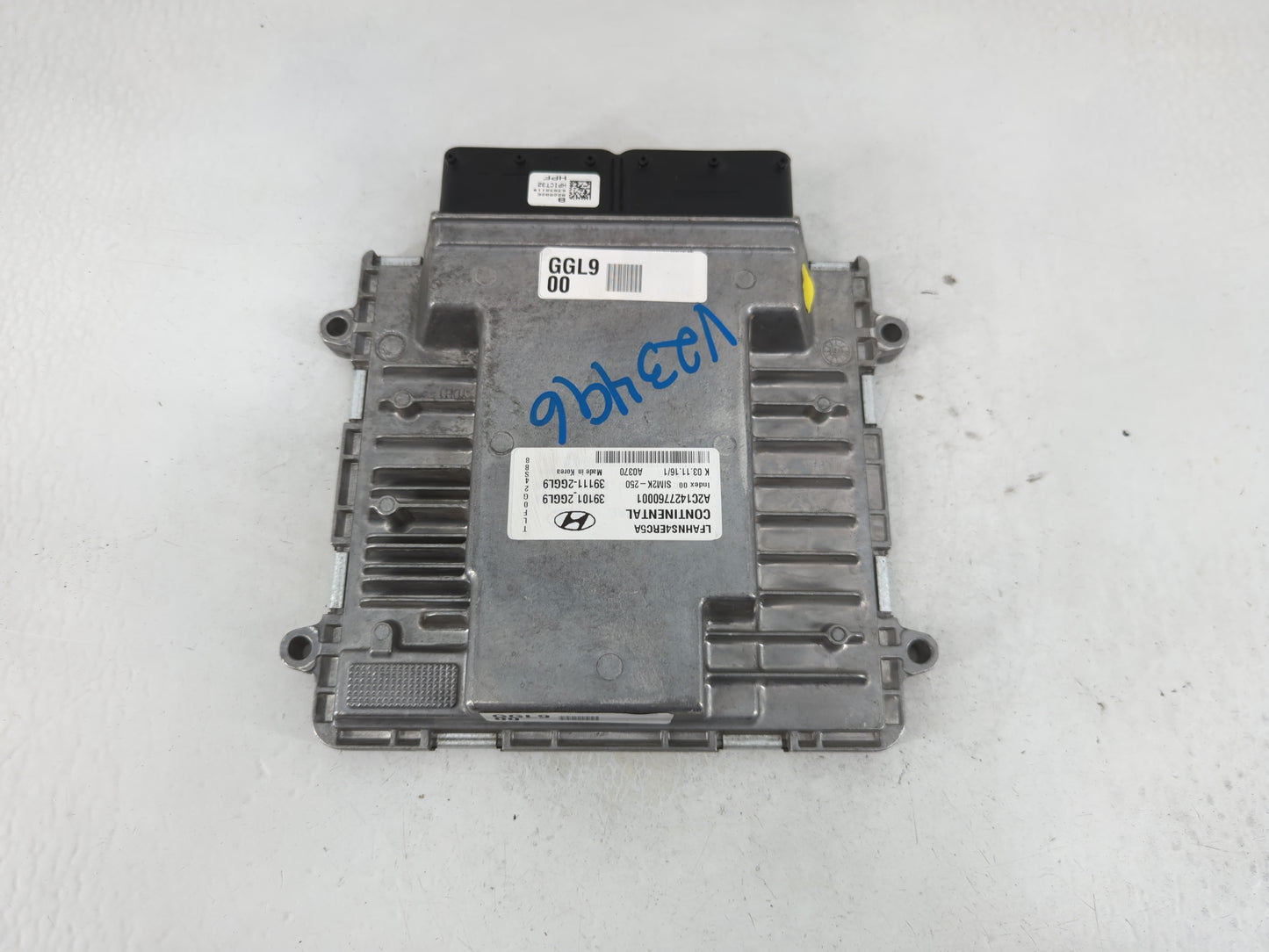 2015-2017 Hyundai Sonata PCM Engine Control Computer ECU ECM PCU OEM P/N:39101-2GGL9 Fits Fits 2015 2016 2017 OEM Used Auto 