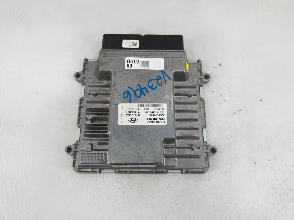 2015-2017 Hyundai Sonata PCM Engine Control Computer ECU ECM PCU OEM P/N:39101-2GGL9 Fits 2015 2016 2017 OEM Used Auto Parts
