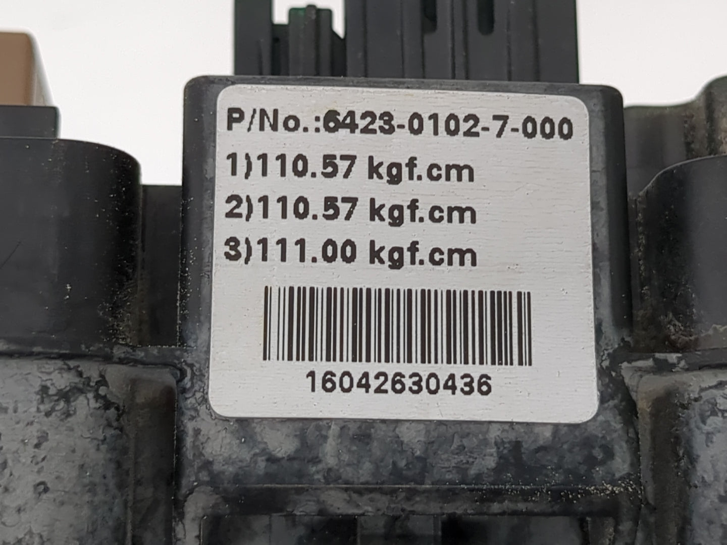 2016-2017 Hyundai Sonata Fusebox Fuse Box Panel Relay Module P/N:6423 0102 -7-000 Fits Fits 2016 2017 OEM Used Auto Parts - 