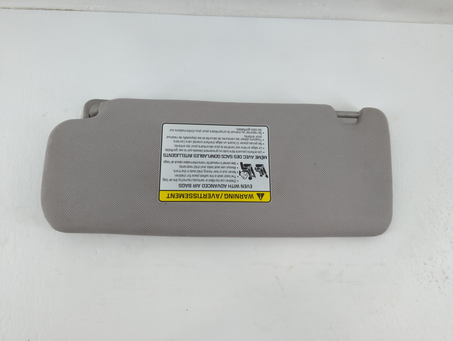 2016-2019 Hyundai Sonata Sun Visor Shade Replacement Passenger Right Mirror Fits Fits 2016 2017 2018 2019 OEM Used Auto Part