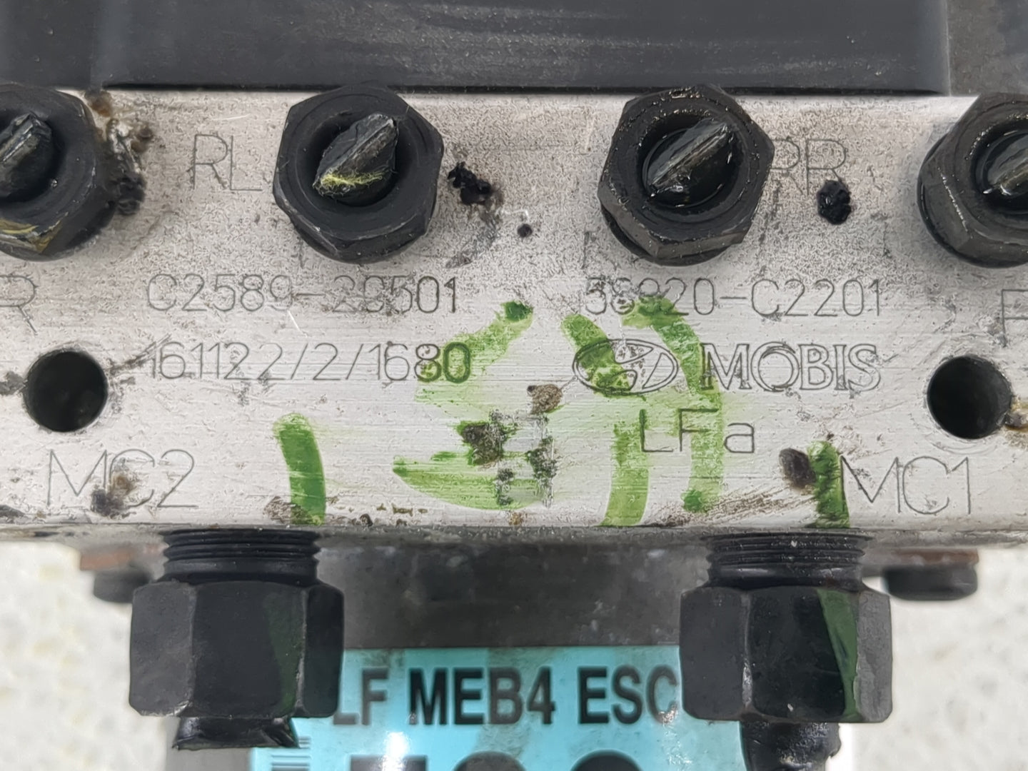 2015-2017 Hyundai Sonata ABS Pump Control Module Replacement P/N:C2589-20501 Fits Fits 2015 2016 2017 OEM Used Auto Parts - 