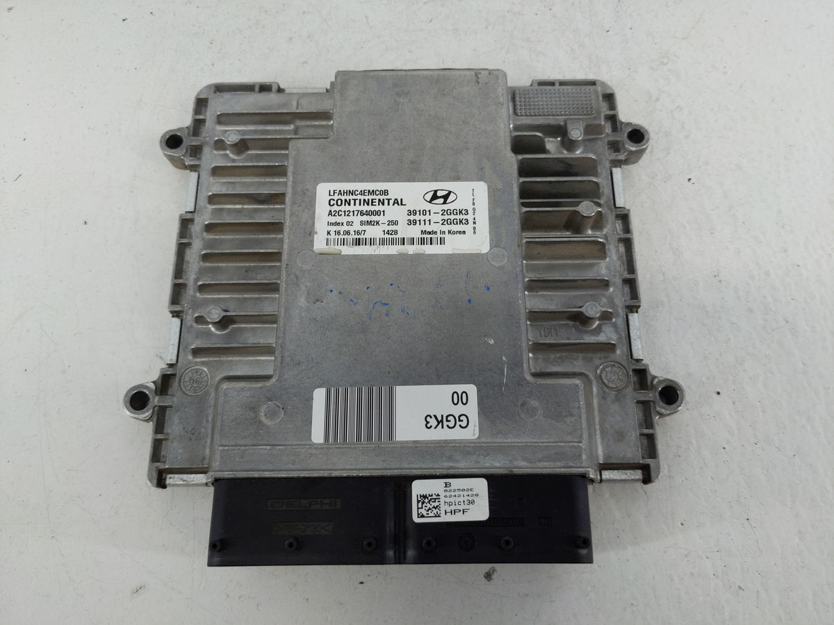 2015-2017 Hyundai Sonata PCM Engine Control Computer ECU ECM PCU OEM P/N:39111-2GGK3 39101-2GGK3 Fits 2015 2016 2017 OEM Use