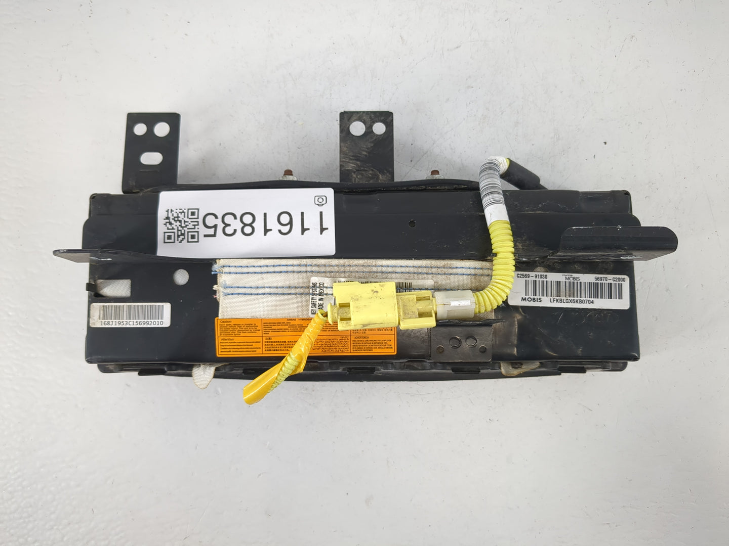 2015-2019 Hyundai Sonata Air Bag Driver Left Knee OEM P/N:56970-C2000 Fits Fits 2015 2016 2017 2018 2019 OEM Used Auto Parts