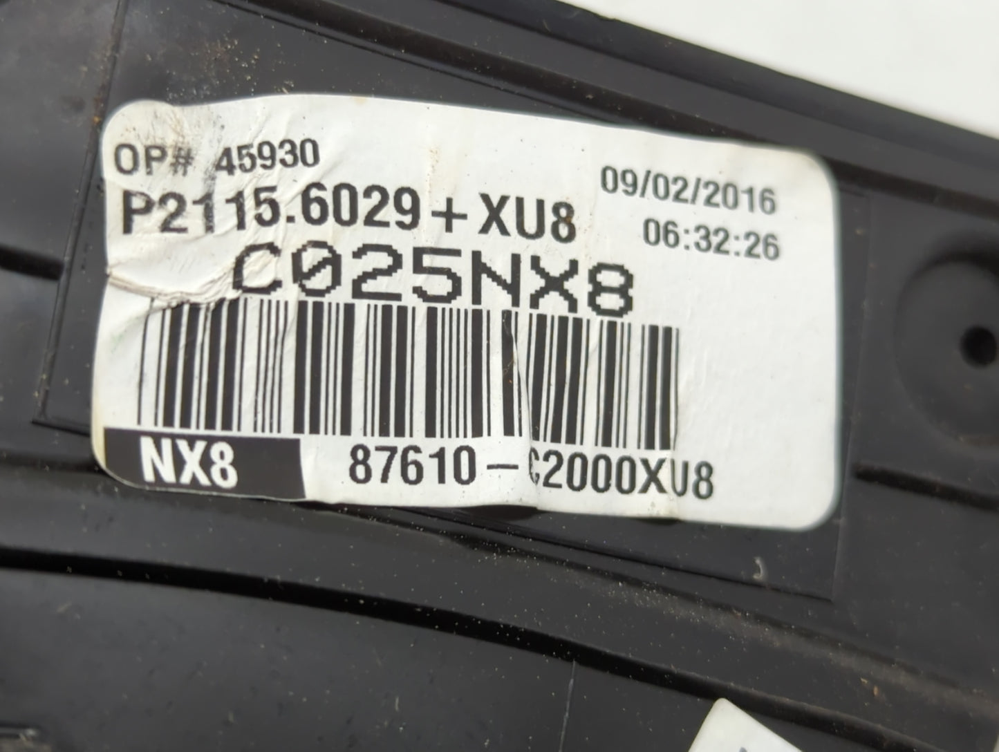 2016-2019 Hyundai Sonata Driver Side View Mirror - Left Door Mirror OEM Used - Oemusedautoparts1.com