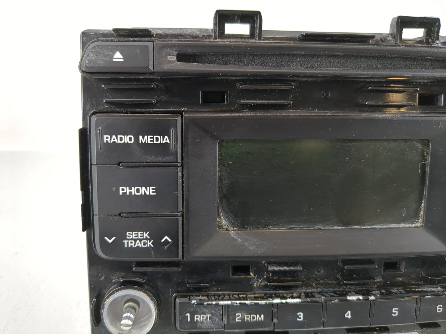 2016-2017 Hyundai Sonata Radio AM FM Cd Player Receiver Replacement P/N:96170-C20504X Fits Fits 2016 2017 OEM Used Auto Part