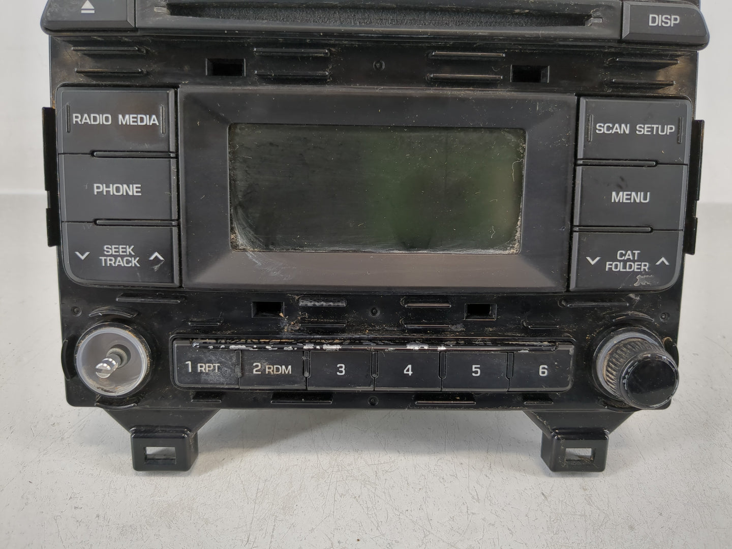 2016-2017 Hyundai Sonata Radio AM FM Cd Player Receiver Replacement P/N:96170-C20504X Fits Fits 2016 2017 OEM Used Auto Part