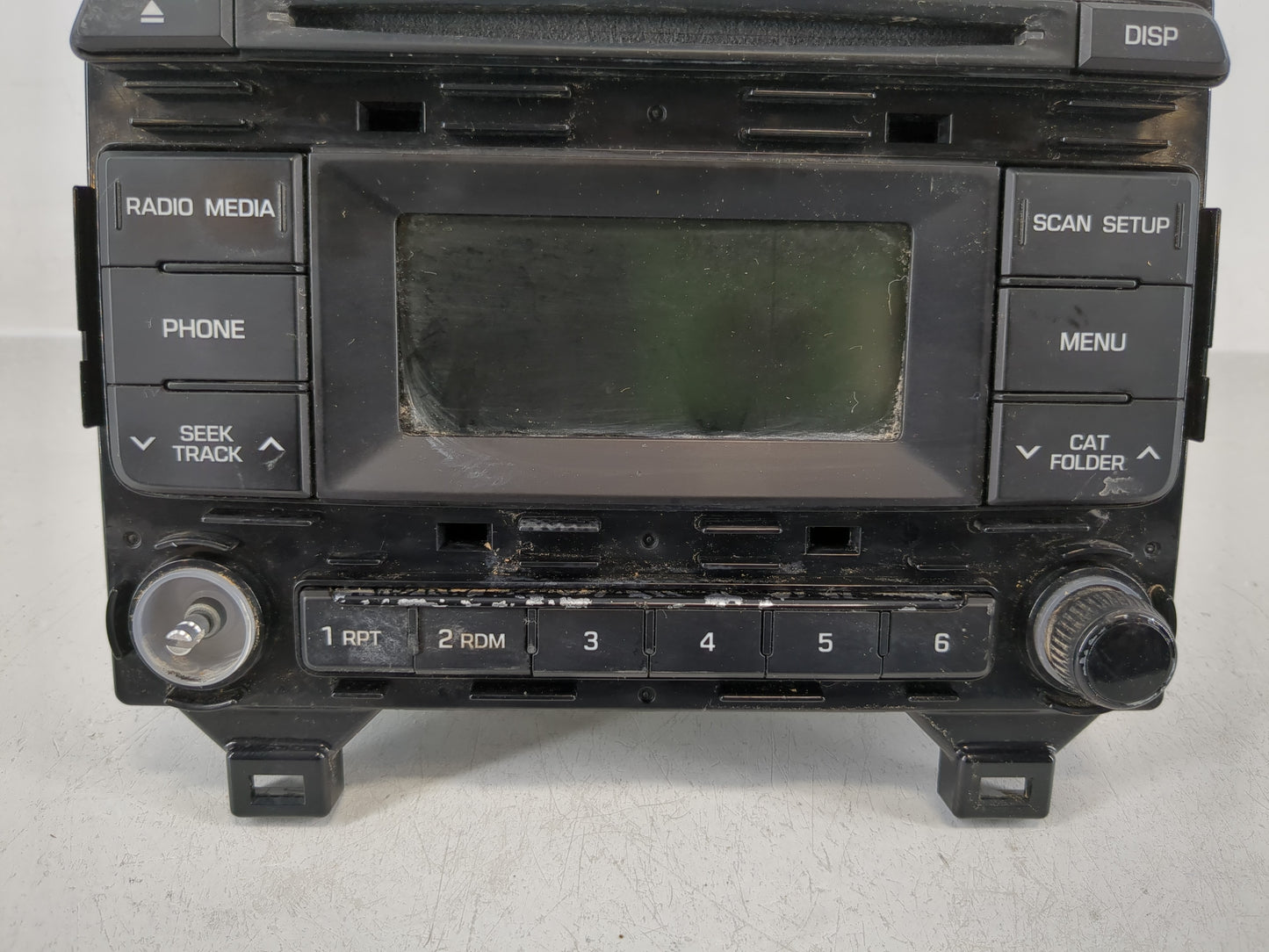 2016-2017 Hyundai Sonata Radio AM FM Cd Player Receiver Replacement P/N:96170-C20504X Fits Fits 2016 2017 OEM Used Auto Part