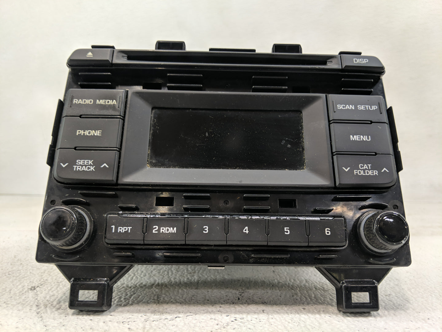 2016-2017 Hyundai Sonata Radio AM FM Cd Player Receiver Replacement P/N:96170-C20504X Fits Fits 2016 2017 OEM Used Auto Part