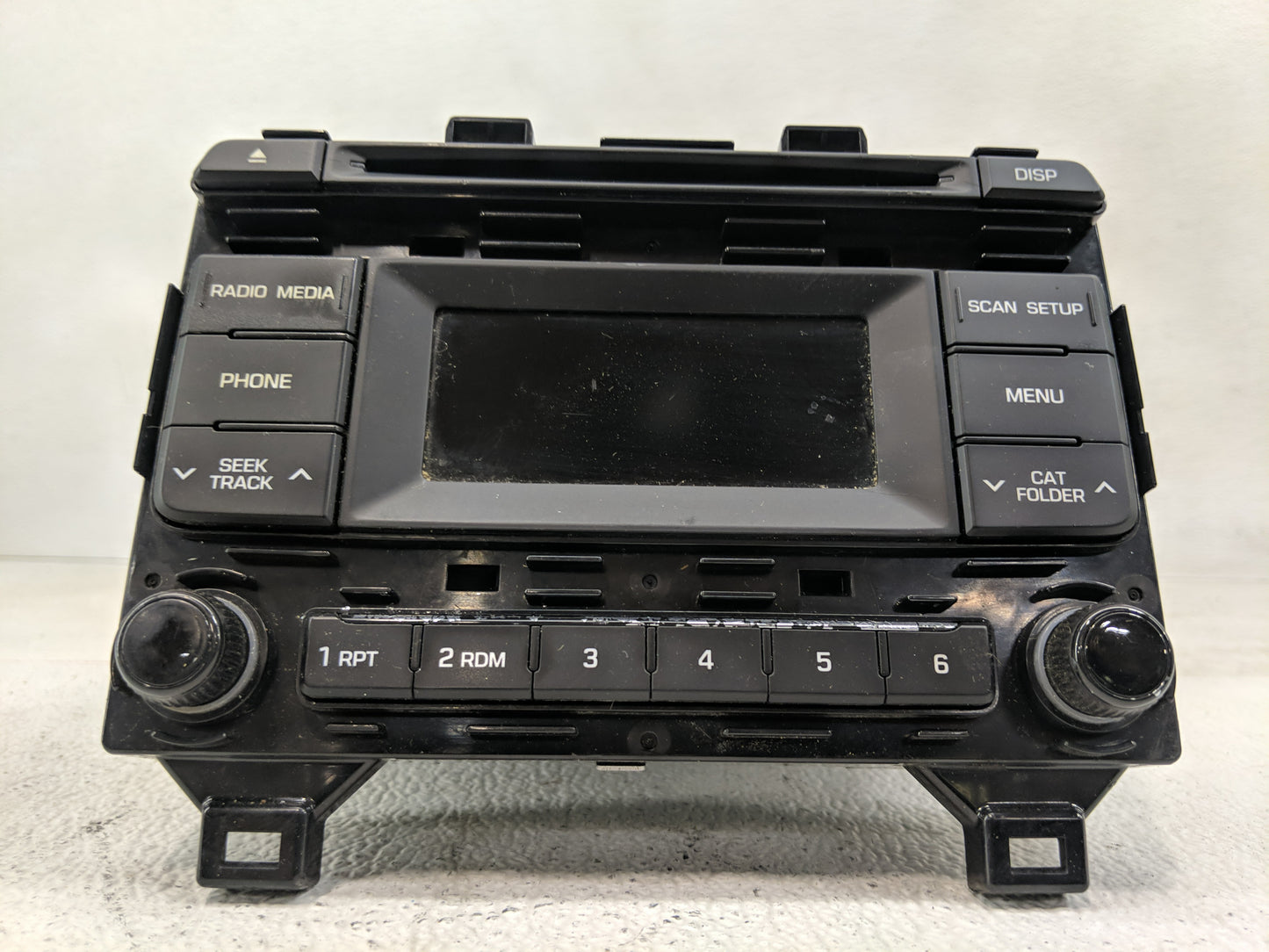 2016-2017 Hyundai Sonata Radio AM FM Cd Player Receiver Replacement P/N:96170-C20504X Fits Fits 2016 2017 OEM Used Auto Part