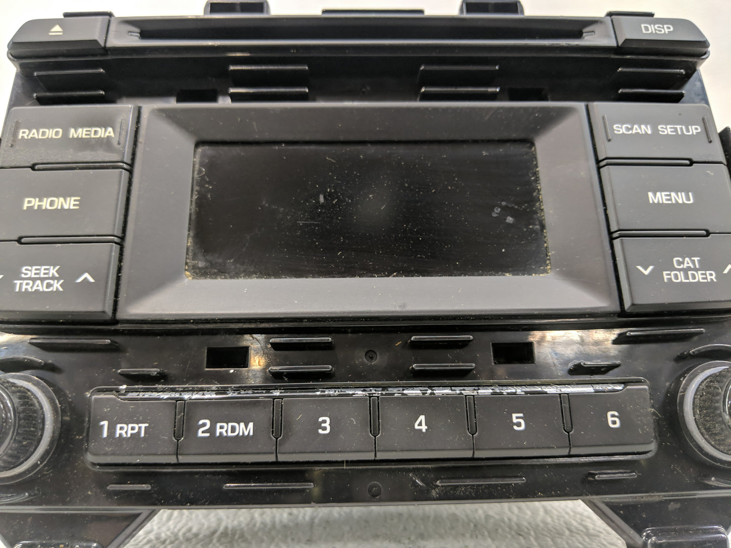 2016-2017 Hyundai Sonata Radio AM FM Cd Player Receiver Replacement P/N:96170-C20504X Fits Fits 2016 2017 OEM Used Auto Part