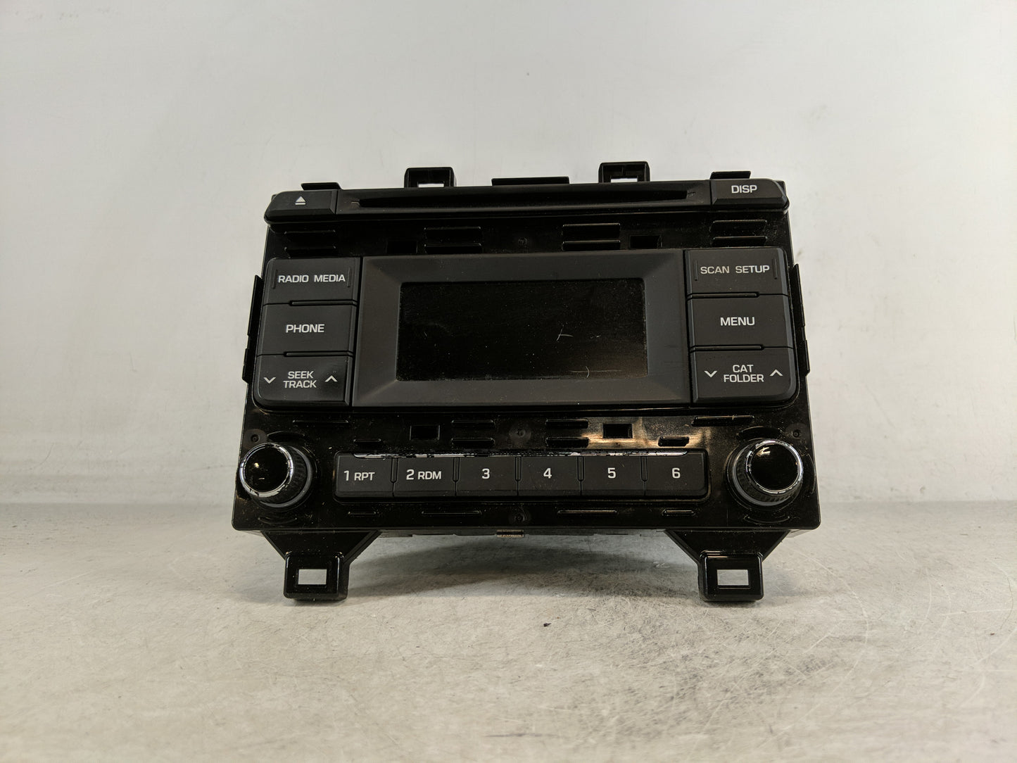 2016-2017 Hyundai Sonata Radio AM FM Cd Player Receiver Replacement P/N:96170-C20504X Fits Fits 2016 2017 OEM Used Auto Part