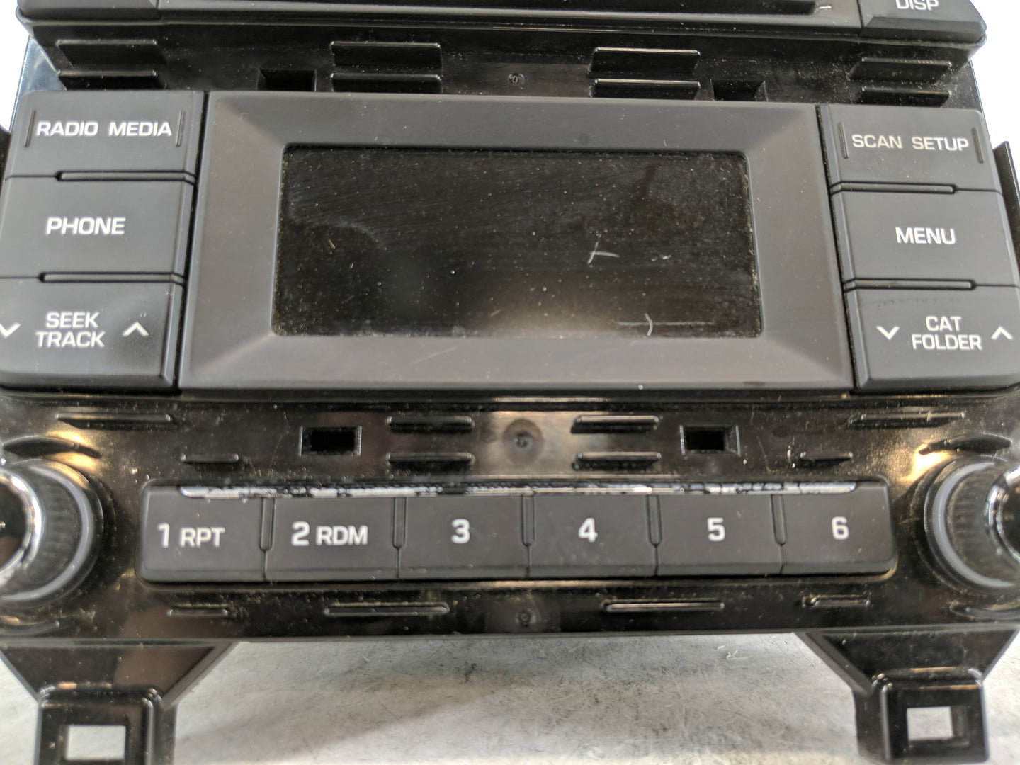 2016-2017 Hyundai Sonata Radio AM FM Cd Player Receiver Replacement P/N:96170-C20504X Fits Fits 2016 2017 OEM Used Auto Part