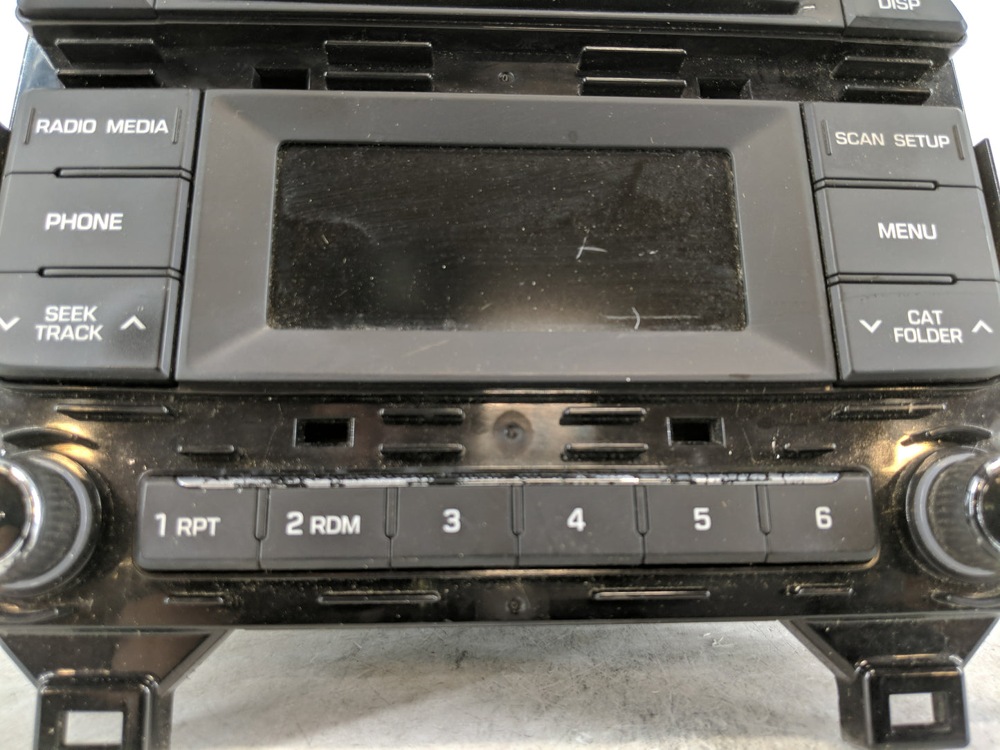 2016-2017 Hyundai Sonata Radio AM FM Cd Player Receiver Replacement P/N:96170-C20504X Fits Fits 2016 2017 OEM Used Auto Part