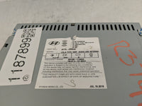 2016-2017 Hyundai Sonata Radio AM FM Cd Player Receiver Replacement P/N:96170-C20504X Fits Fits 2016 2017 OEM Used Auto Part