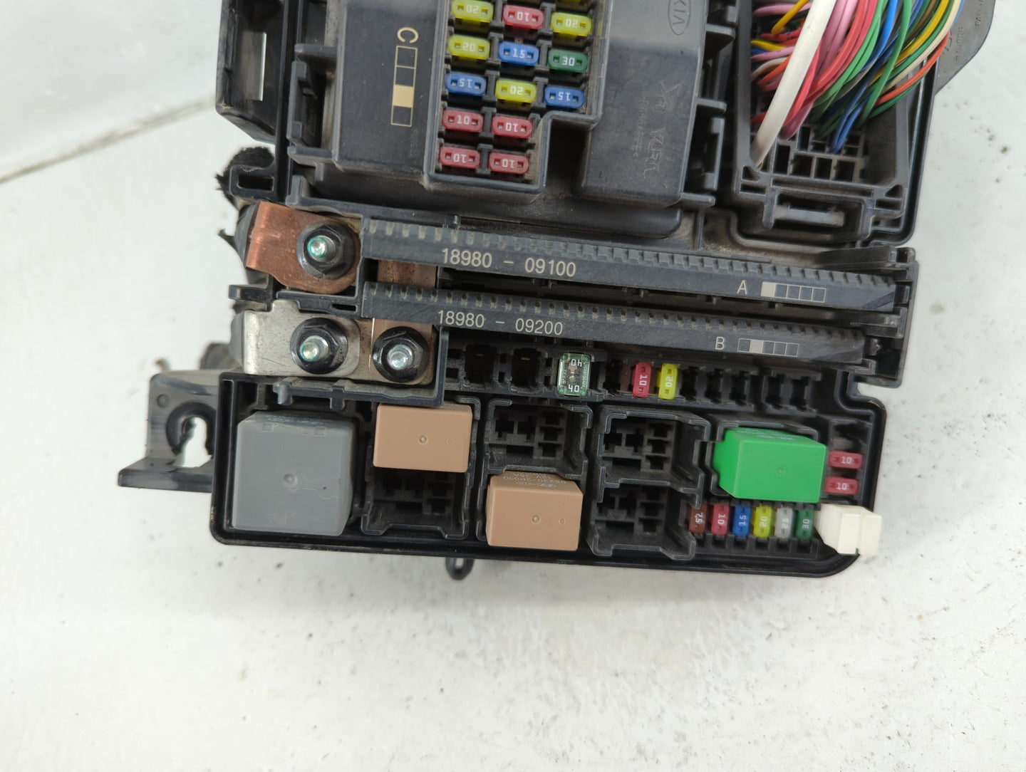 2016-2017 Hyundai Sonata Fusebox Fuse Box Panel Relay Module P/N:91950-E6821 Fits Fits 2016 2017 OEM Used Auto Parts - Oemus