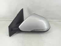 2016-2017 Hyundai Sonata Driver Left Side View Manual Door Mirror Silver - Oemusedautoparts1.com